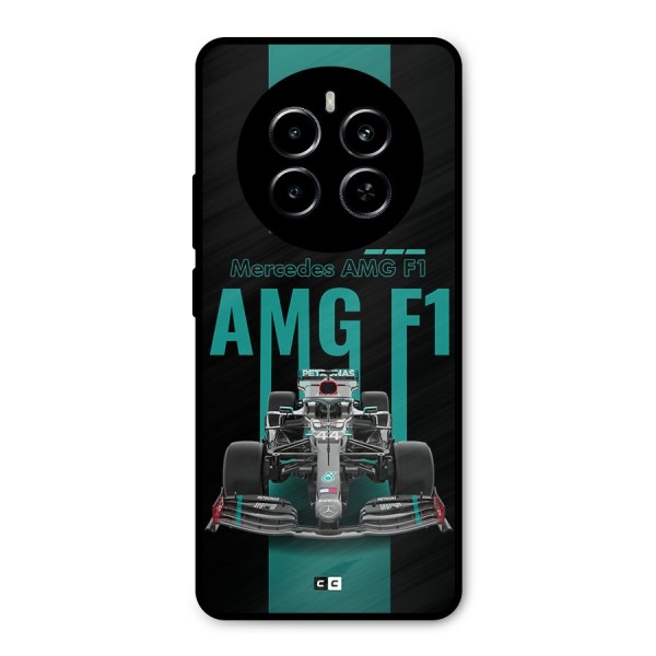 Brisk Car Metal Back Case for Realme P1