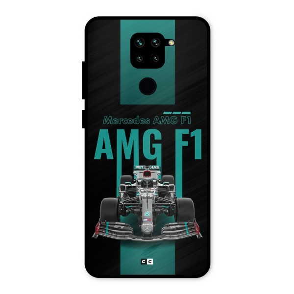 Brisk Car Metal Back Case for Redmi Note 9