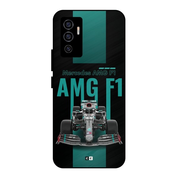 Brisk Car Metal Back Case for Vivo V23e