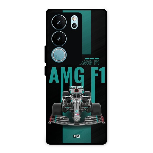 Brisk Car Metal Back Case for Vivo V29