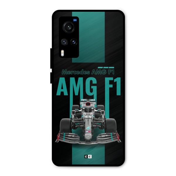 Brisk Car Metal Back Case for Vivo X60
