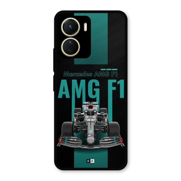 Brisk Car Metal Back Case for Vivo Y16