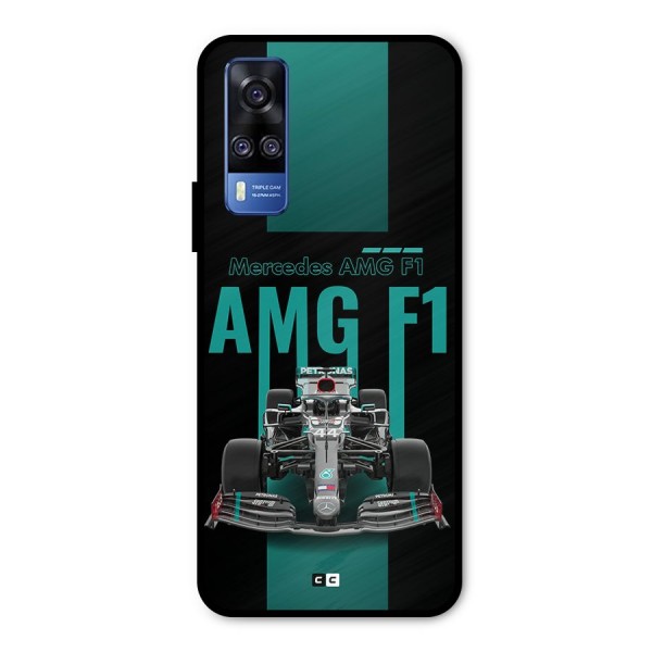 Brisk Car Metal Back Case for Vivo Y51A