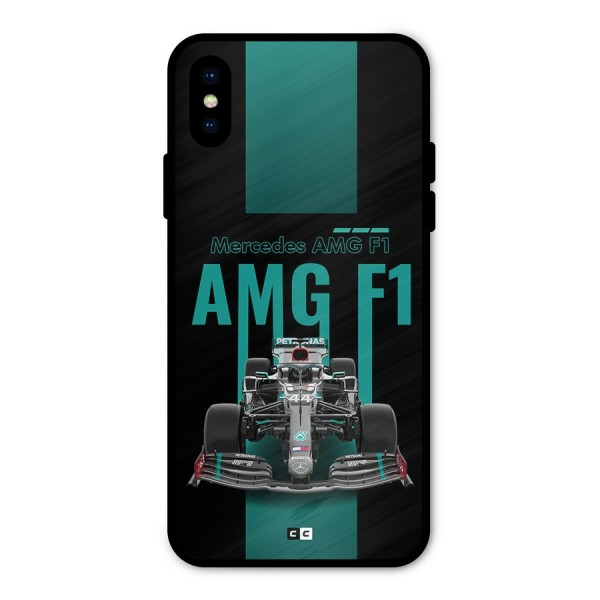 Brisk Car Metal Back Case for iPhone XS