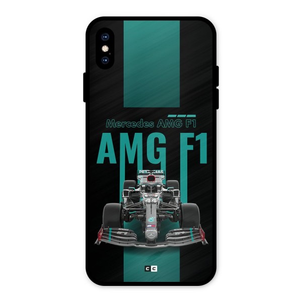 Brisk Car Metal Back Case for iPhone XS Max