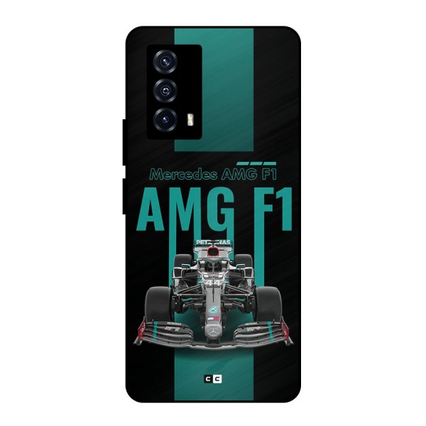 Brisk Car Metal Back Case for iQOO Z5