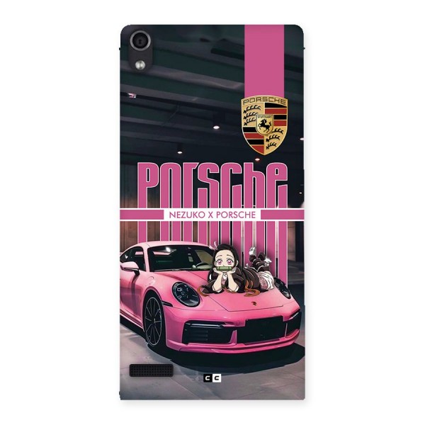 Bubble Race Car Back Case for Ascend P6