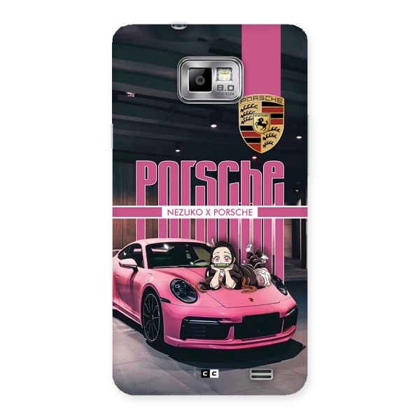 Bubble Race Car Back Case for Galaxy S2