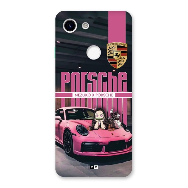 Bubble Race Car Back Case for Google Pixel 3