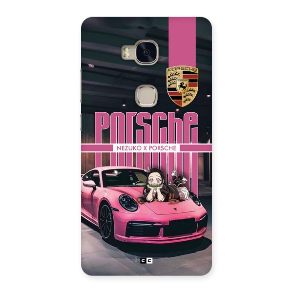 Bubble Race Car Back Case for Honor 5X