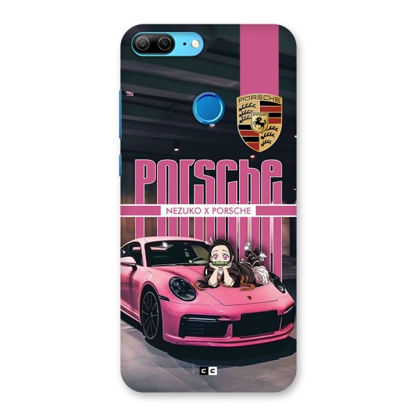 Bubble Race Car Back Case for Honor 9 Lite