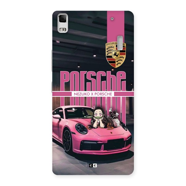 Bubble Race Car Back Case for Lenovo K3 Note