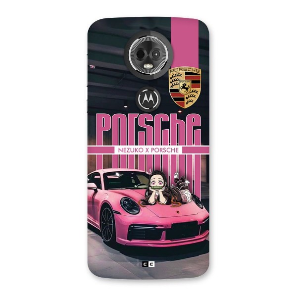 Bubble Race Car Back Case for Moto E5 Plus