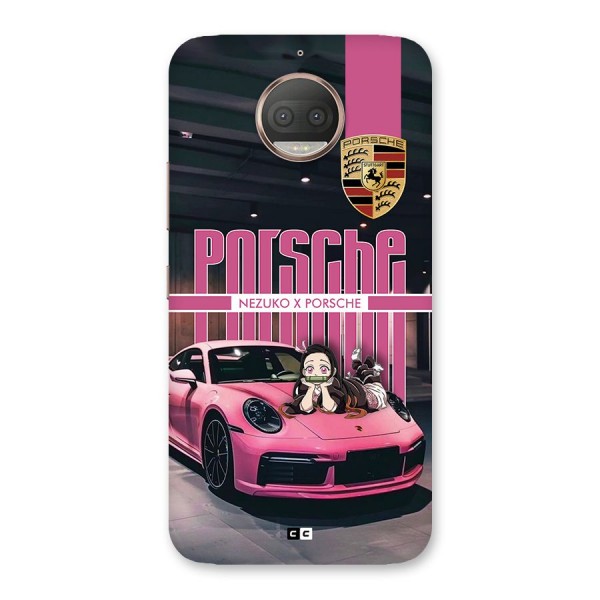 Bubble Race Car Back Case for Moto G5s Plus