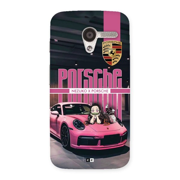 Bubble Race Car Back Case for Moto X