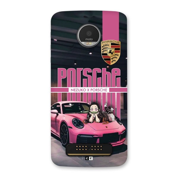 Bubble Race Car Back Case for Moto Z Play