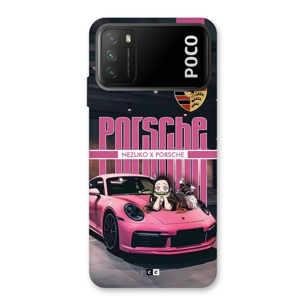 Bubble Race Car Back Case for Poco M3