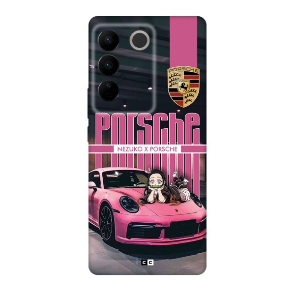 Bubble Race Car Back Case for Vivo V27