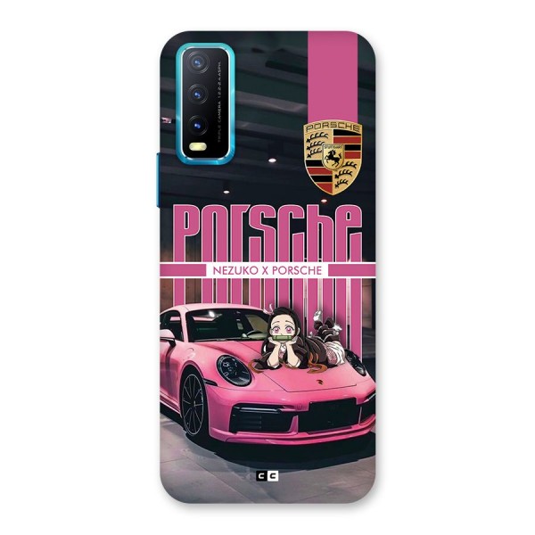 Bubble Race Car Back Case for Vivo Y20i