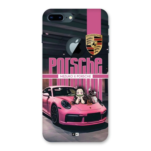 Bubble Race Car Back Case for iPhone 7 Plus Logo Cut