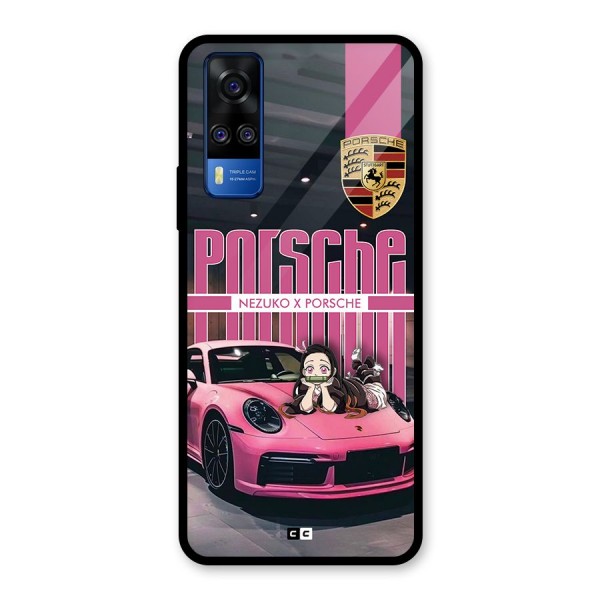 Bubble Race Car Glass Back Case for Vivo Y51