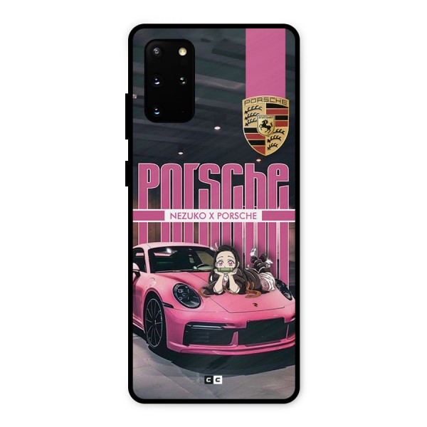 Bubble Race Car Metal Back Case for Galaxy S20 Plus