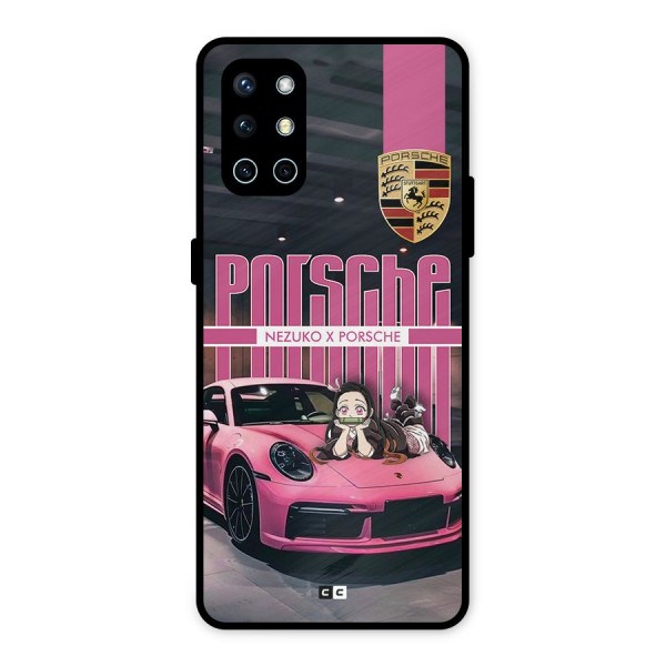 Bubble Race Car Metal Back Case for OnePlus 9R