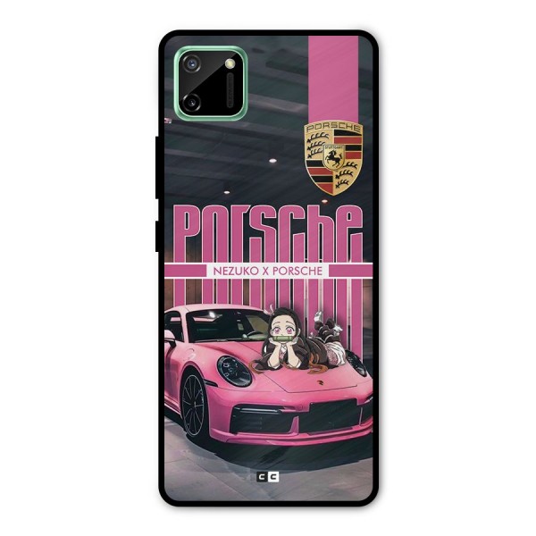 Bubble Race Car Metal Back Case for Realme C11