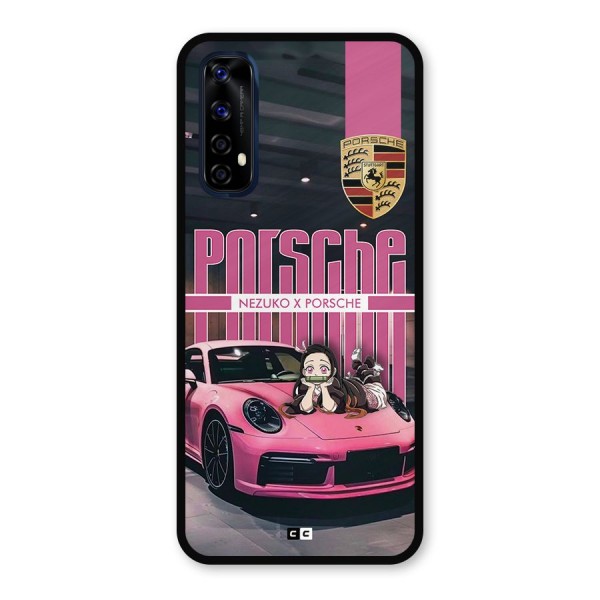 Bubble Race Car Metal Back Case for Realme Narzo 20 Pro