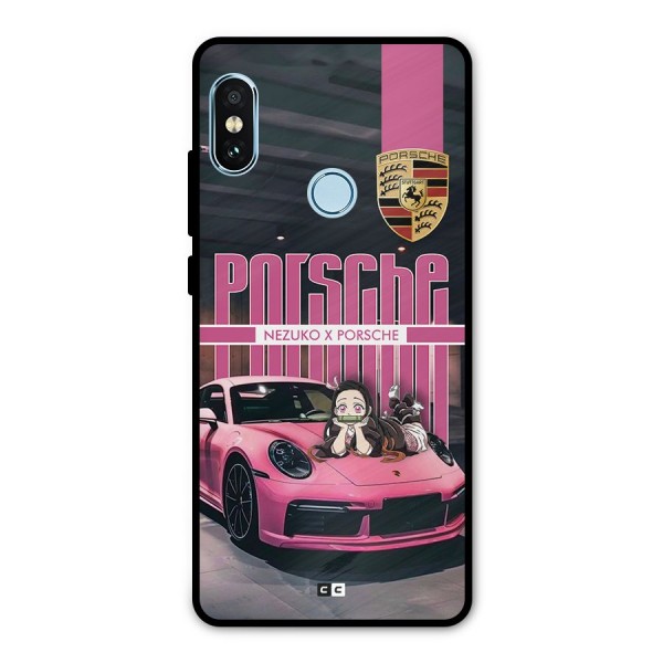 Bubble Race Car Metal Back Case for Redmi Note 5 Pro