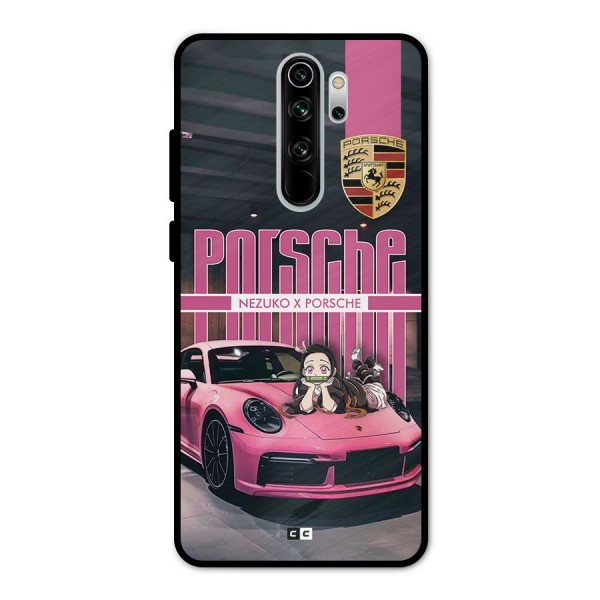 Bubble Race Car Metal Back Case for Redmi Note 8 Pro