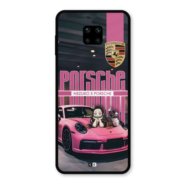 Bubble Race Car Metal Back Case for Redmi Note 9 Pro Max
