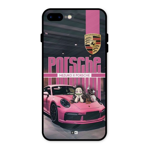 Bubble Race Car Metal Back Case for iPhone 7 Plus