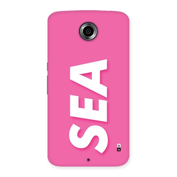 Bubble Sea Back Case for Google Nexus 6
