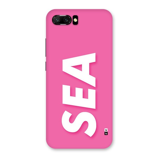 Bubble Sea Back Case for Honor 10