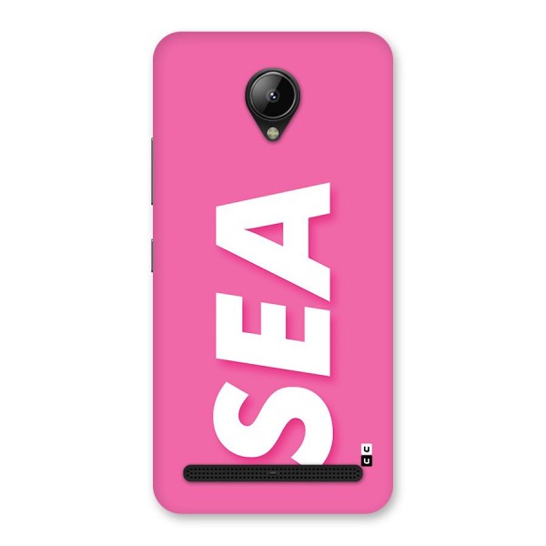 Bubble Sea Back Case for Lenovo C2