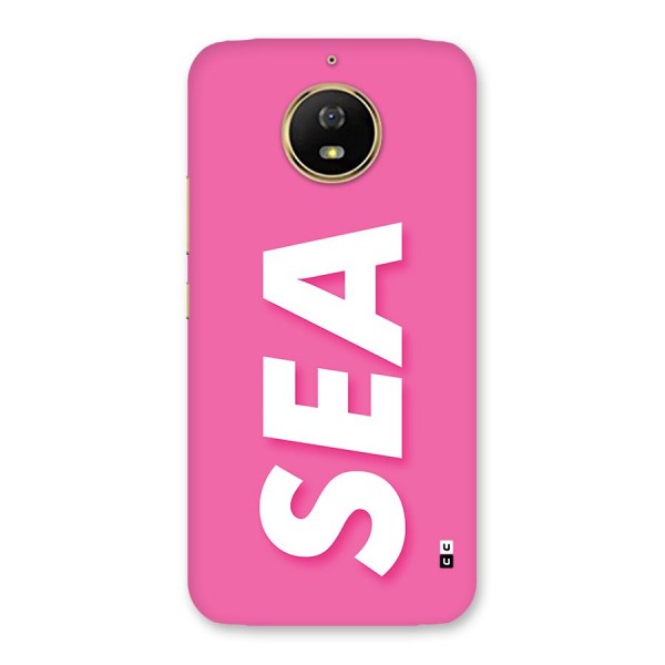 Bubble Sea Back Case for Moto G5s