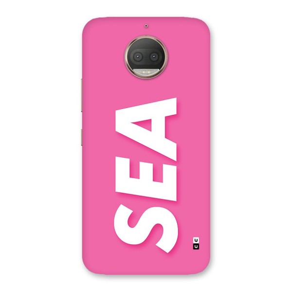 Bubble Sea Back Case for Moto G5s Plus