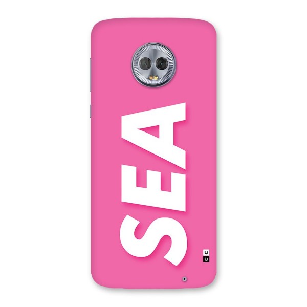 Bubble Sea Back Case for Moto G6 Plus