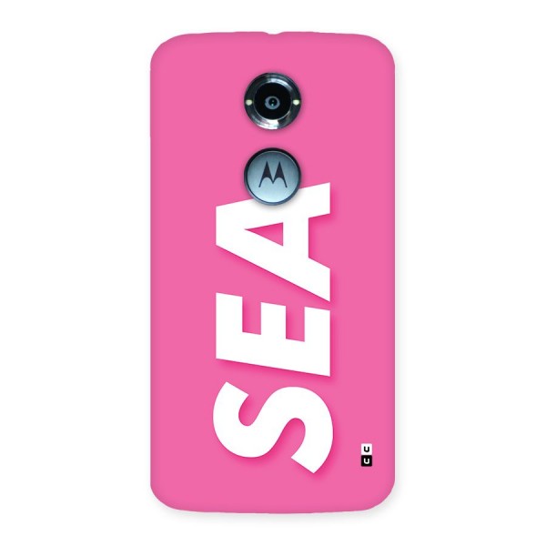 Bubble Sea Back Case for Moto X2