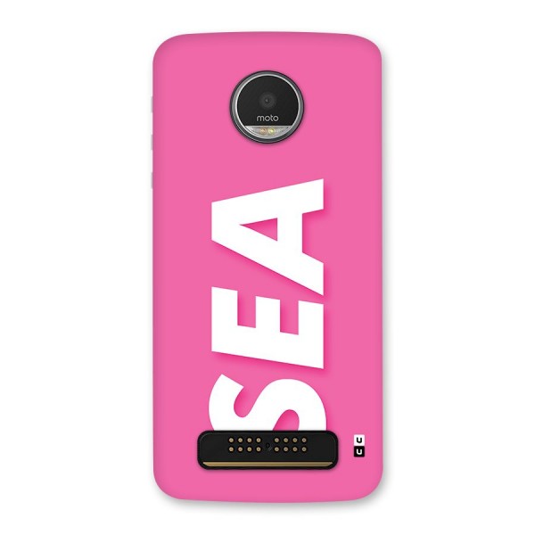 Bubble Sea Back Case for Moto Z Play