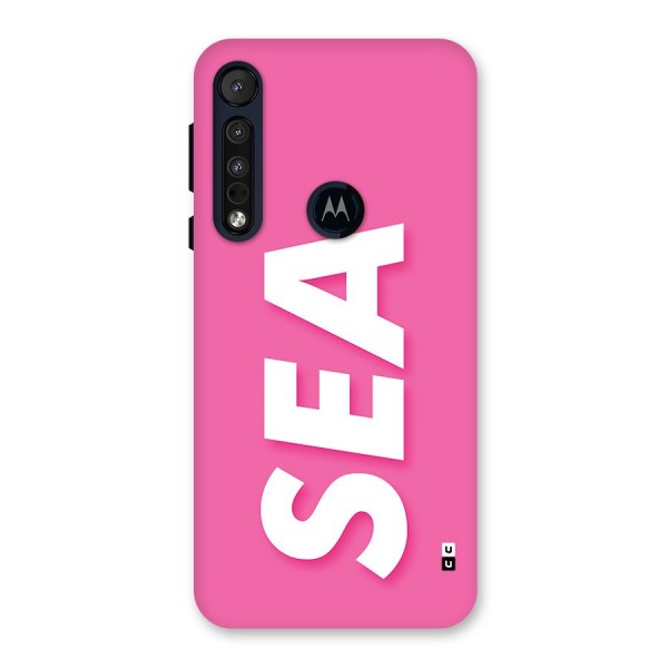 Bubble Sea Back Case for Motorola One Macro