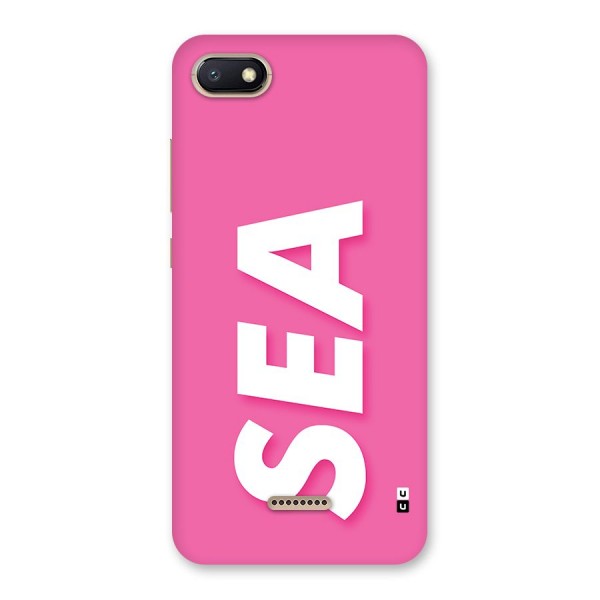 Bubble Sea Back Case for Redmi 6A