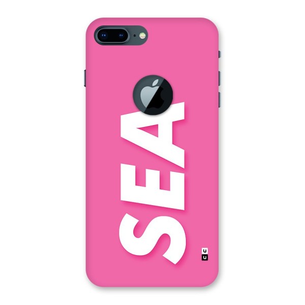 Bubble Sea Back Case for iPhone 7 Plus Logo Cut