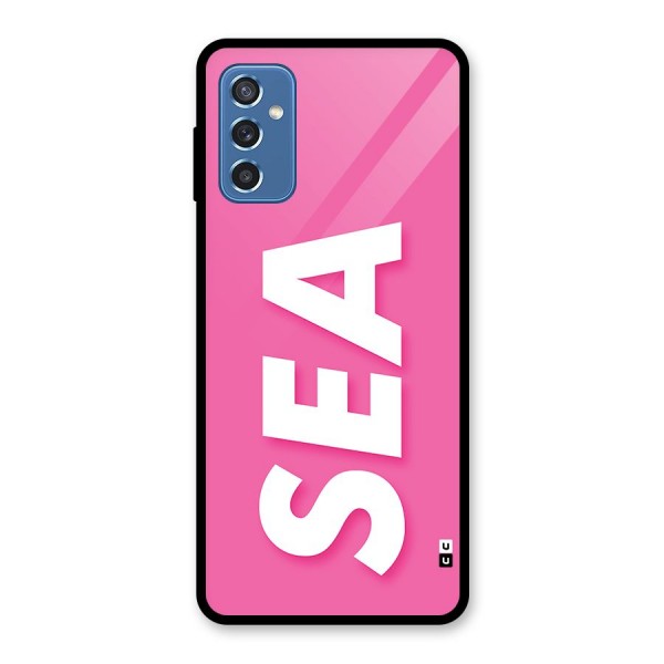 Bubble Sea Glass Back Case for Galaxy M52 5G