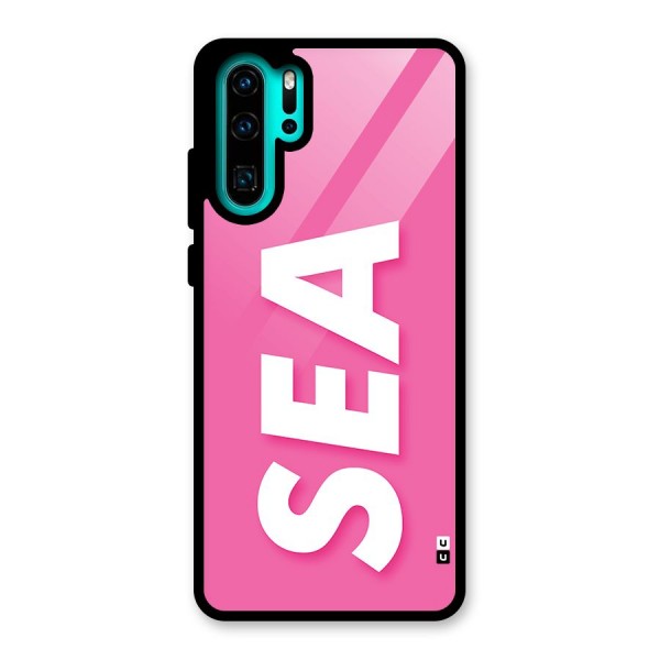 Bubble Sea Glass Back Case for Huawei P30 Pro