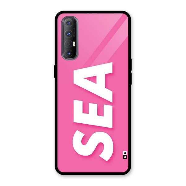 Bubble Sea Glass Back Case for Oppo Reno3 Pro