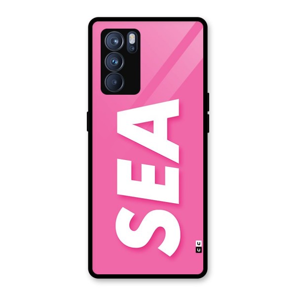 Bubble Sea Glass Back Case for Oppo Reno6 Pro 5G
