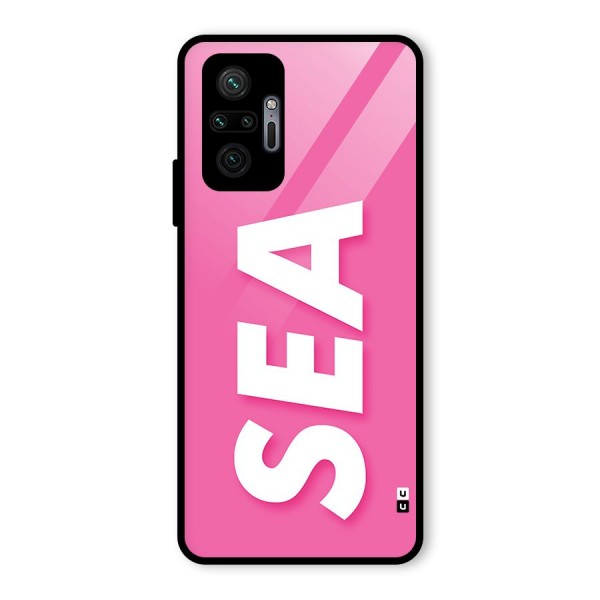 Bubble Sea Glass Back Case for Redmi Note 10 Pro Max