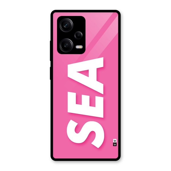 Bubble Sea Glass Back Case for Redmi Note 12 Pro